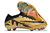 Chuteira Nike Air Zoom Mercurial Vapor XV Elite FG - Dourado e Preto