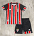 Kit São Paulo FC II 24/25 - Infantil - Vermelho e Preto