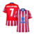 Camisa Atlético de Madrid I 24/25 - Masculino Torcedor GRIEZMANN N°7 - Vermelho e Branco - comprar online