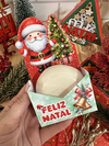 CAIXA PORTA SABONETE NATURA - LEMBRANCINHA DE NATAL