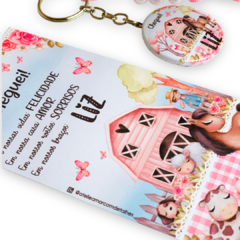 CHAVEIRO FAZENDINHA MENINA - comprar online