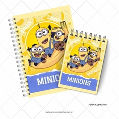 COMBINADINHO CADERNO + BLOQUINHO MINIONS - comprar online