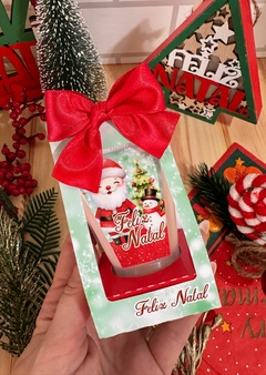 CAiXA COM BISNAGA LEMBRANCINHA DE NATAL -  PAPELARIA PERSONALIZADA - AMORCOMDETALHES