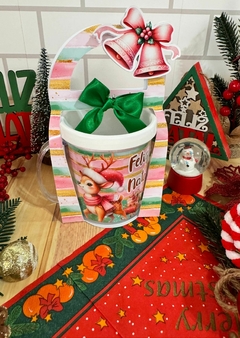 CANECA ROSQUEAVEL - LEMBRANCINHA DE NATAL - comprar online