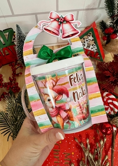 CANECA ROSQUEAVEL - LEMBRANCINHA DE NATAL na internet