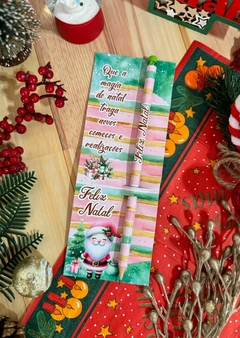LÁPIS PERSONALIZADO BRINDES NATAL