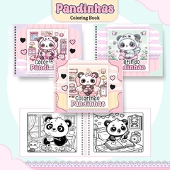 LIVRO DE COLORIR PANDA