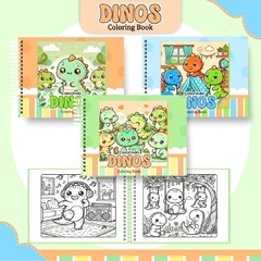 LIVRO DE COLORIR DINO