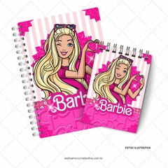 COMBINADINHO CADERNO + BLOQUINHO - BARBIE - comprar online