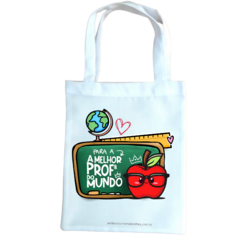 SACOLA ECOBAG MAÇA : LEMBRANCINHA DIA DOS PROFESSORES - comprar online