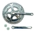 Pedivela Bike Speed 10 Duplo 42/52 Dentes Aço Pt quadrada