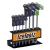 Kit Chaves Allen Profissional Ice Toolz 8 peças C/Suporte