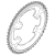 Coroa Shimano Speed Ultegra Fc 6800 52 Dentes Bcd 110mm 11v - comprar online