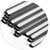 Jogo Raio Bicicleta Preto Inox 300mm X 2.0mm 72 Un C/ Niples - Vilela Bike Shop