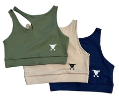 Top gota verde militar - comprar online