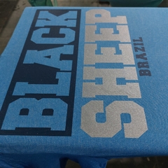 Camiseta bicolor BS - azul - loja online