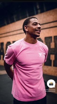 Camiseta Blacksheep estonada rosa - Crosslift Blacksheep