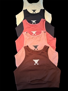 Top vazado rosa claro - Crosslift Blacksheep