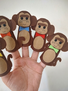 Dedoches: Cinco Macaquinhos - comprar online