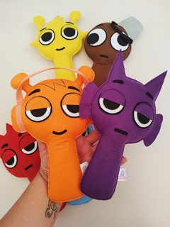 Bonecos Sprunki Incredibox em feltro de 20cm. na internet