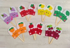 Jogo da Memória: Picolé de frutas