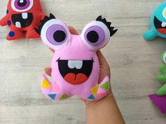 kit Monstros em feltro (17cm de altura) - Palácio Feltro