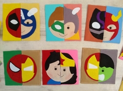 Quebra cabeça de Super Heróis - comprar online