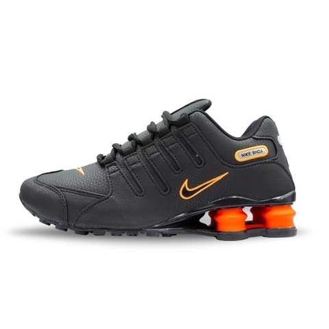 Shox NZ Preto/Laranja