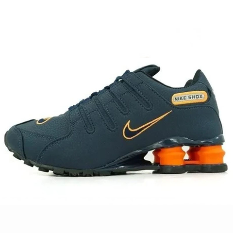 Shox Azul C/Laranja