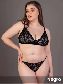 Conjunto con base de puntilla con colaless (54583)