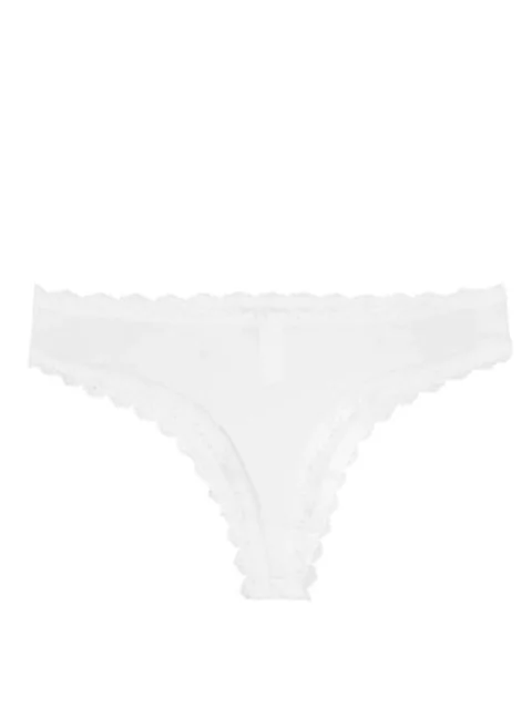 Colaless en seda fría y puntilla Blanca Gema White (520031GEMW)