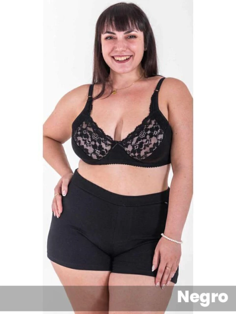 Boxer dama algodón con lycra (54797)