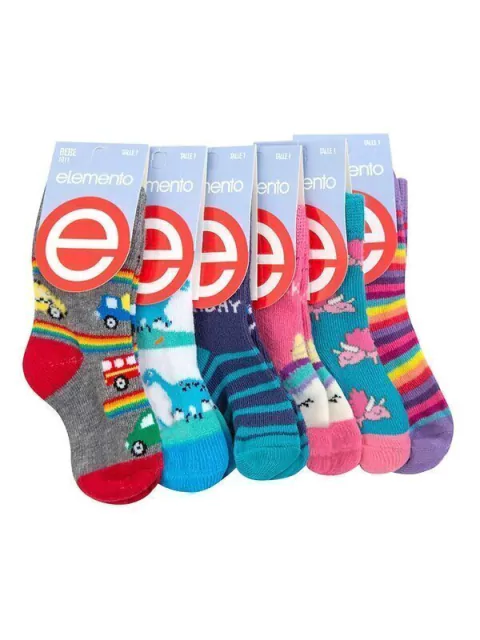 Soquete media caña estampado de bebé (471011)