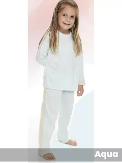 Conjunto NEVE remera y pantalon interlock con detalles en pelo (371119) - comprar online