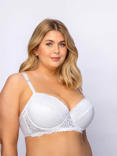 Conjunto taza Soft con Colaless REGULABLE de Microfibra y Puntilla. (17558) en internet
