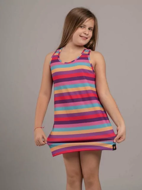 Camisolin Espalda Deportiva Colori Viscosa con Lyc Rayado (371417NL)