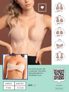 Bra Tape cinta hipoalergenica color nude 7,5 cm x 9 metros (27070)