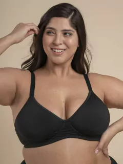 Corpiño c/arco microfibra doble taza preformado PARADISO (371943C)