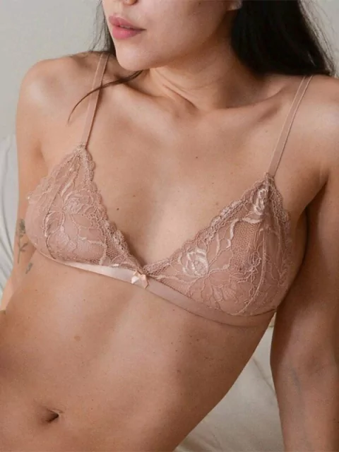 Corpiño Triangulito con cintura ancha Almendra (52125ALME)