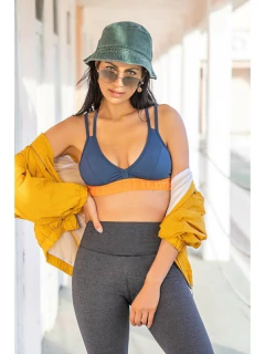 Top de microfibra reforzado con algodón interno y elástico personalizado (49B38) - Adorate