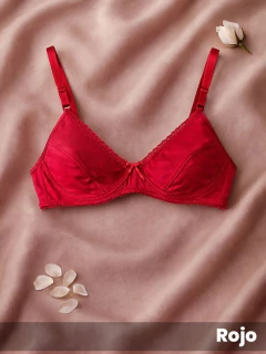 Corpiño reductor algodón con lycra, tela doble reforzada (54681) en internet