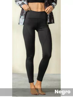 Leggins Microfibra con Cintura En Curva (329590)