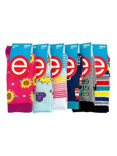 Soquete Media Caña Surtida Estampada (471090) - comprar online