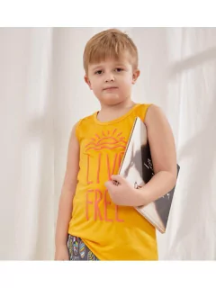 Conjunto SUMMER remera sin mangas con estampa y remera estampada (371165) - tienda online
