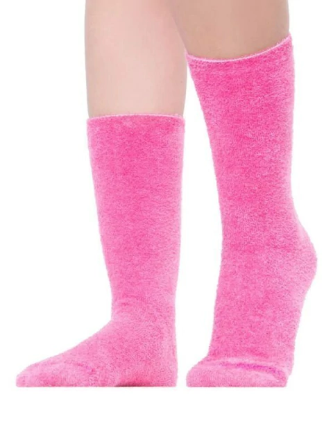 Soquete Chenille Lisa S/Costura (143281)