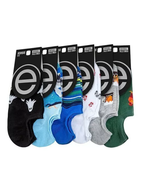 Media Invisible Hombre Urbano Estampada (4713)