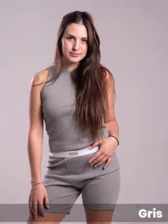 Set comfy musculosa y boxer corto morley de algodón con elastico y etiq (775406) en internet