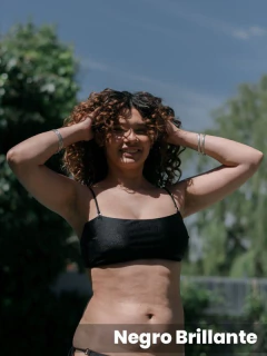 Bandeau lazo tricot con elastano brillante (77M003) en internet