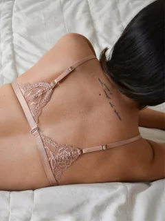 Corpiño Triangulito con cintura ancha Almendra (52125ALME) - comprar online