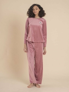 Imagen de Pantalon ancho y remeron con tajo cordelina VENTO (371435L)